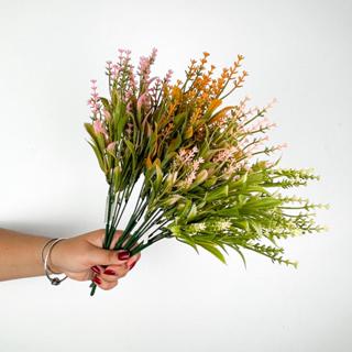 Planta Artificial matinho Decoração  Jardim Folhagens Flores falsas  - SD801785 em Oferta na Shopee