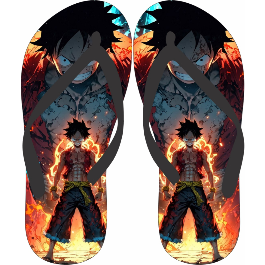 Chinelo One Piece Luffy Adulto Infantil em Oferta na Shopee