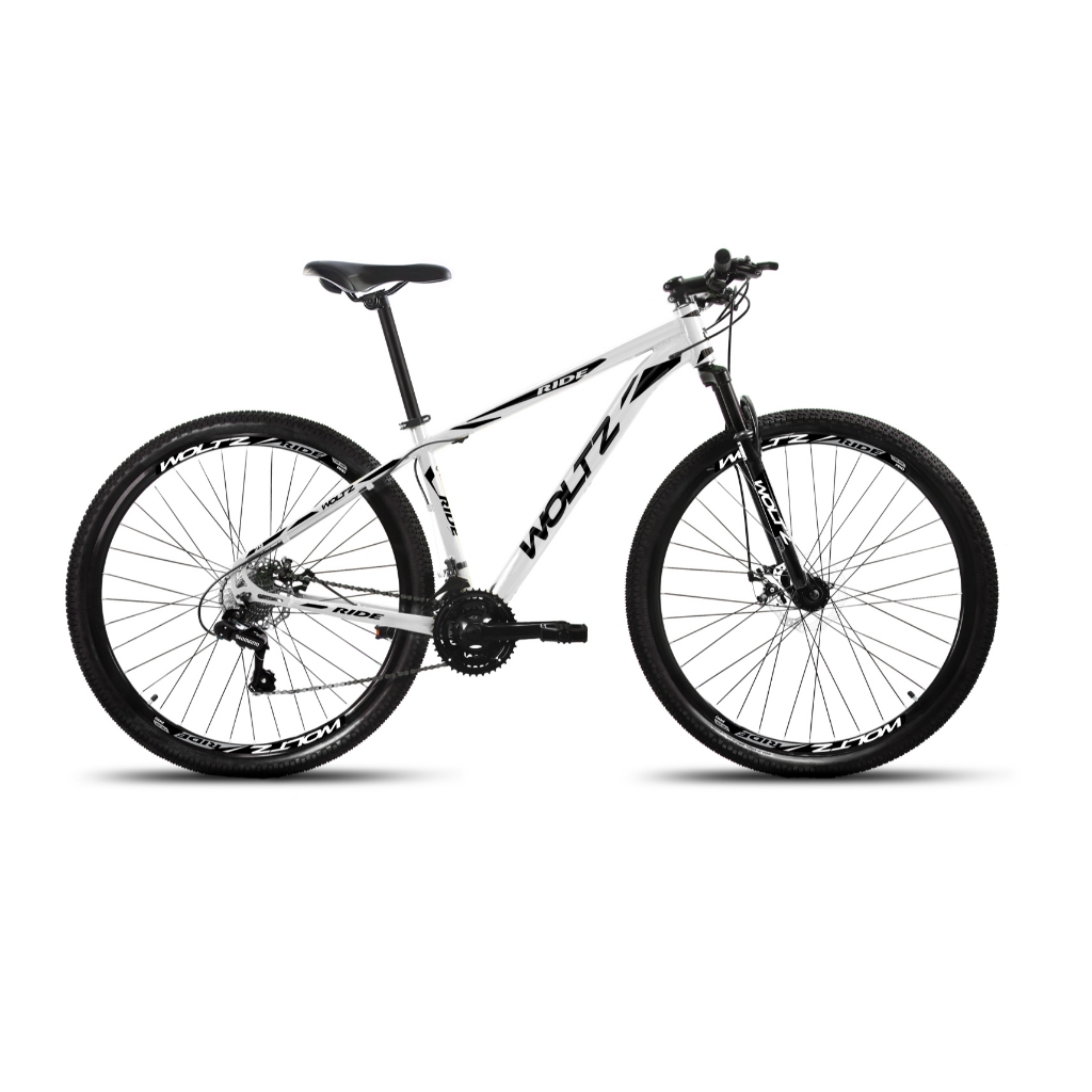 Bicicleta Aro 29 Woltz Ride 21v Câmbio Shimano Freio A Disco Quadro de alumínio