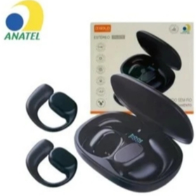 Fone de ouvido Bluetooth Esportivo FN-BT8 Com Display LED, Ganchos de Ouvido, Som Estéreo  Microfone
