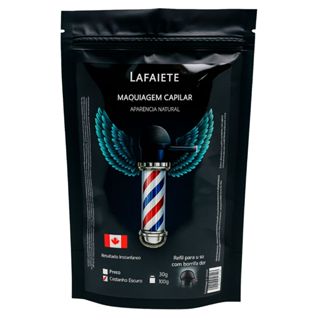 Maquiagem Capilar Em Pó Calvície - Refil 100g Lafaiete em Oferta na Shopee