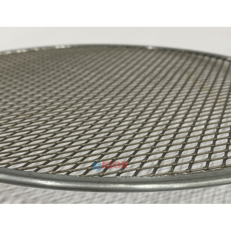 Kit com 3 Telas de pizza 20 cm em Aluminio — imagem 2 de 2