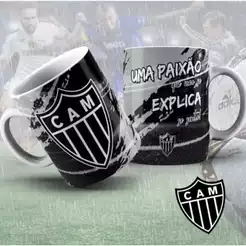 Caneca Times 325 ml Porcelana