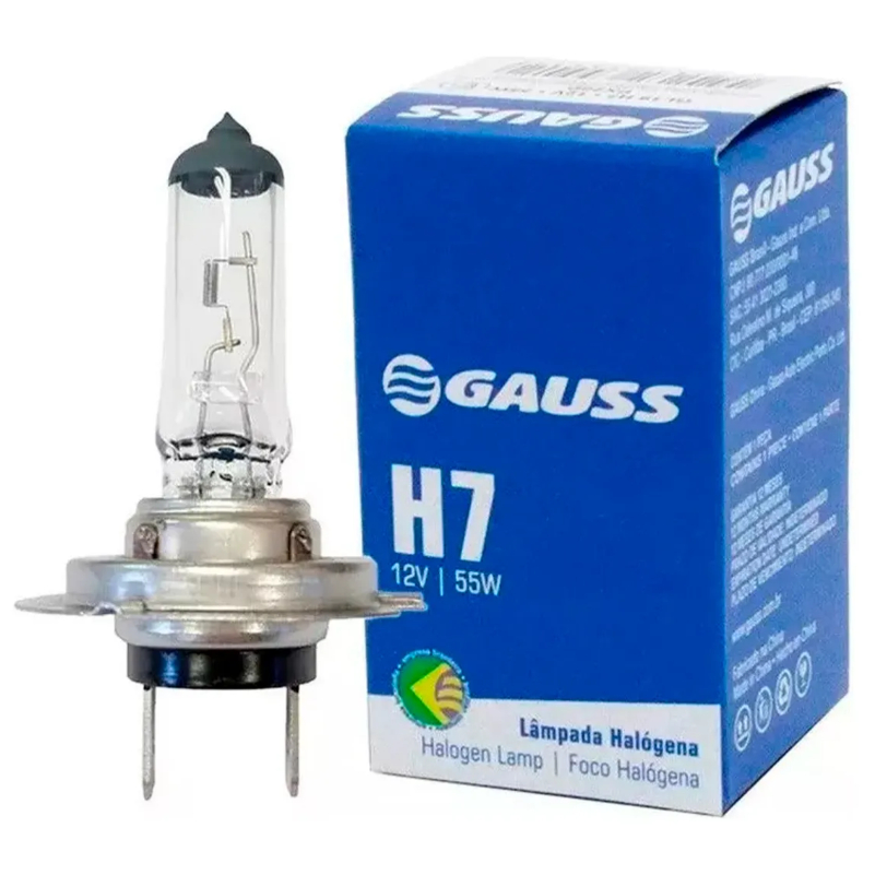 Lampada Farol Principal H7 12v/55w Gauss