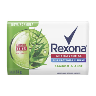 Sabonete em Barra Rexona Antibacteriano Bamboo Fresh 84g em Oferta na Shopee