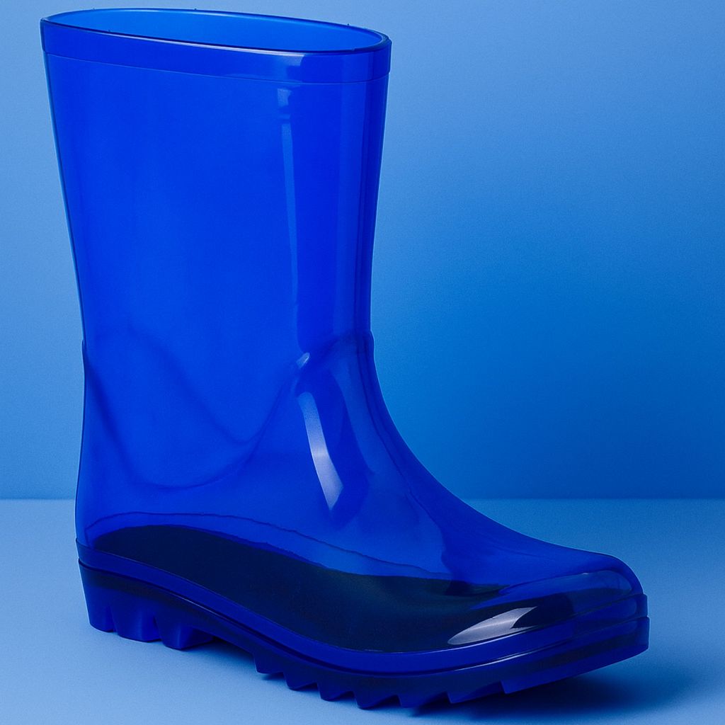 Galocha Cano Alto Infantil Masculina Transparente Várias Cores E Modelos Meninos Super Leve Envio Já