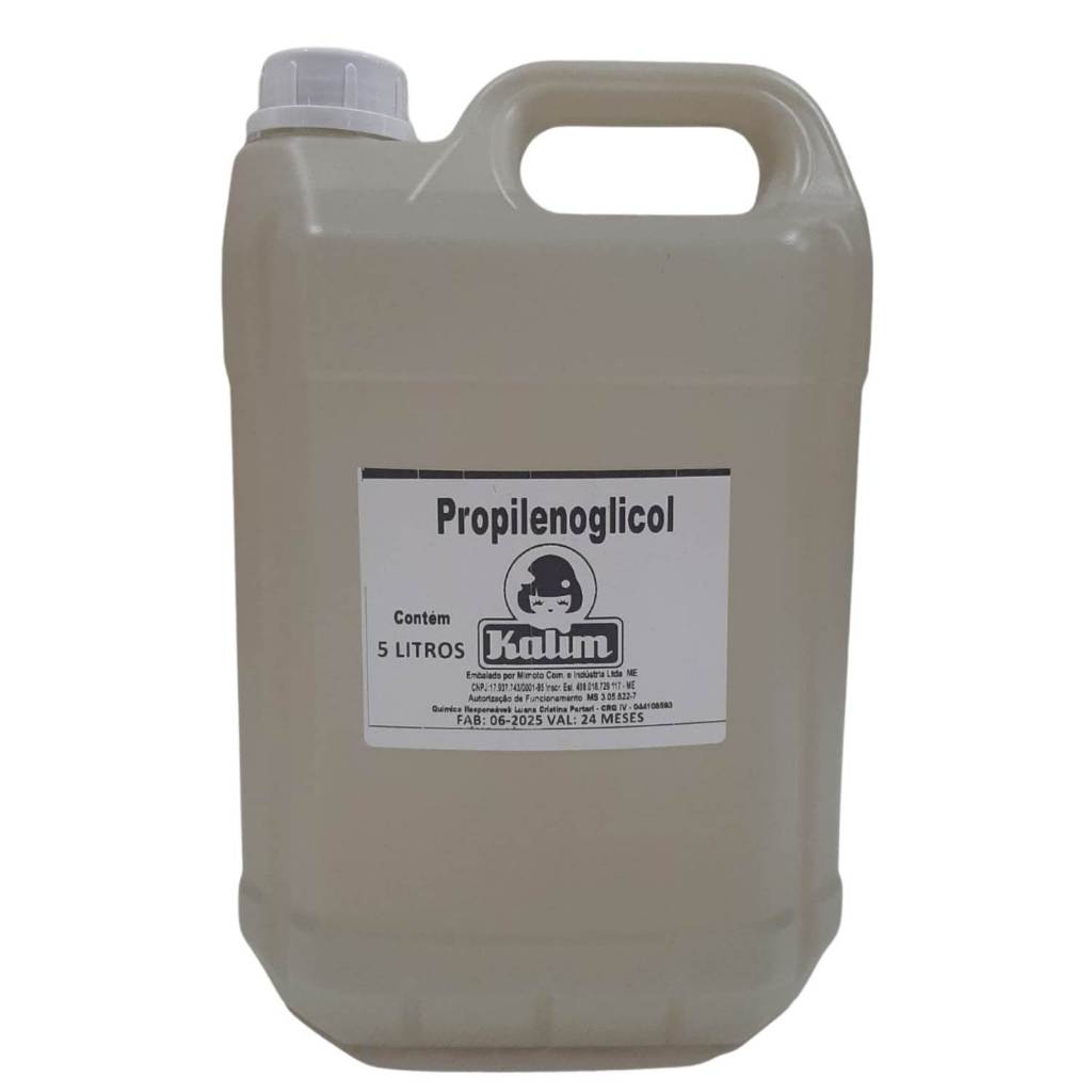 Propilenoglicol Solubilizante e Fixador de Fragrâncias 5 Litros