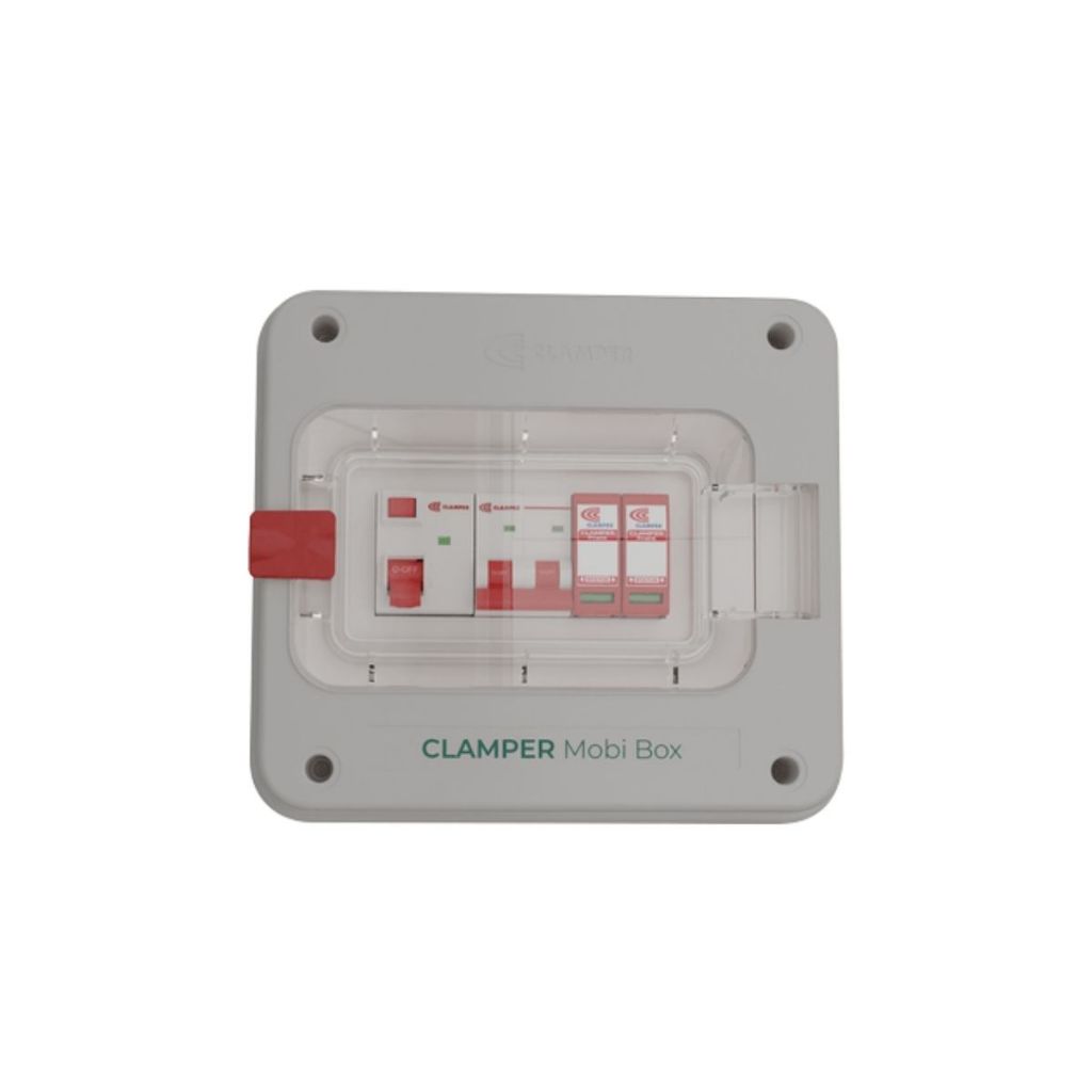 Quadro Proteção Carregador Veicular 220V 8kW Mobi Box Clamper