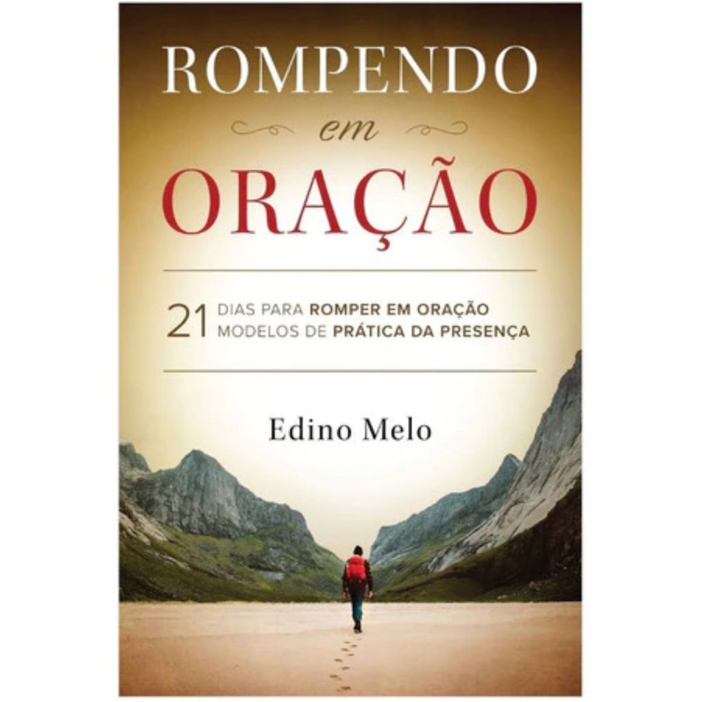 Livro 21 Dias Rompendo Em Oração - Edino Melo em Oferta na Shopee
