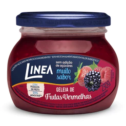 Geleia Linea Sabor Frutas Vermelhas 230g