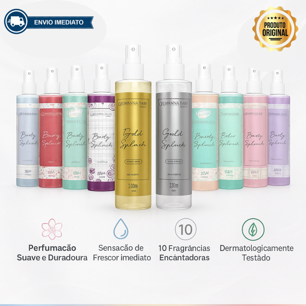 BODY SPLASH GIOVANNA BABY PERFUME PARA O DIA TODO 260ml ENVIO IMEDIATO