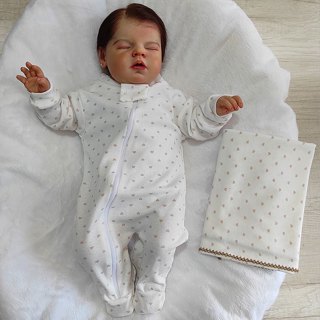 Combo Kit Macacão Manga Longa Bebê Ziper Pijama com Cueiro Soninho Tam RN, P, M e G em Oferta na Shopee