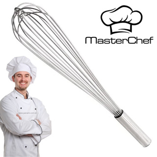 Fue Master Chef Profissional FORTE GIGANTE Batedor de Claras Ovo Massa Grande Aço Inox - Bate Ovo Bolo  - PANAMI em Oferta na Shopee