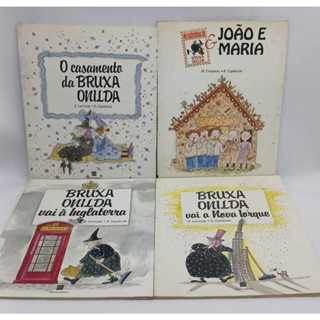 Coleção Livros Bruxa Onilda As Sobrinhas de Bruxa Onilda Vai a Paris Nova Iorque Inglaterra em Oferta na Shopee