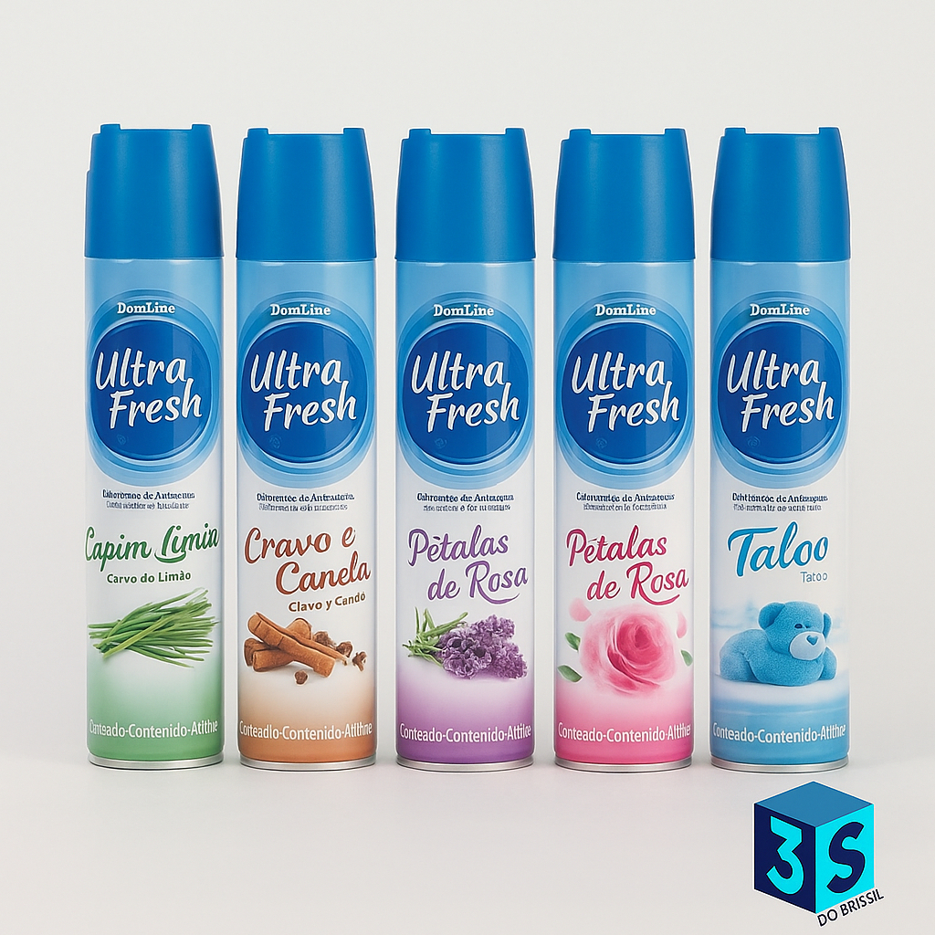 Odorizador de Ambientes Ultra Fresh 400ML Varias Fragrâncias