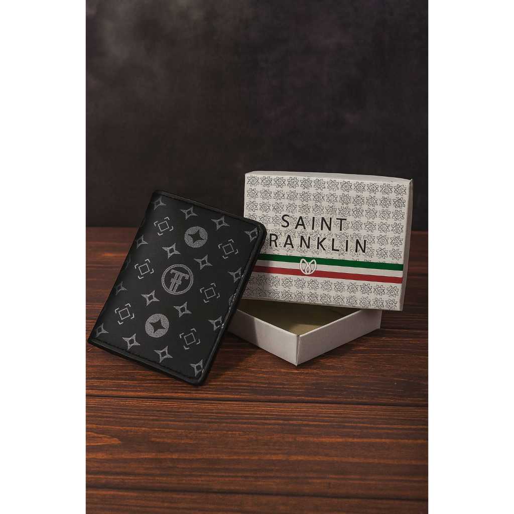 Carteira SlimTorontos Original De Couro Legitimo Top em Oferta na Shopee