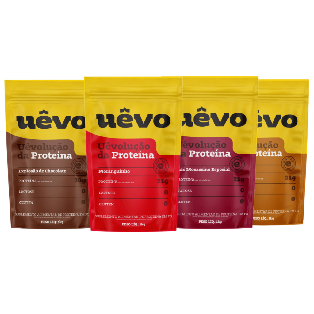 Proteína da Clara do Ovo 21g de Proteína