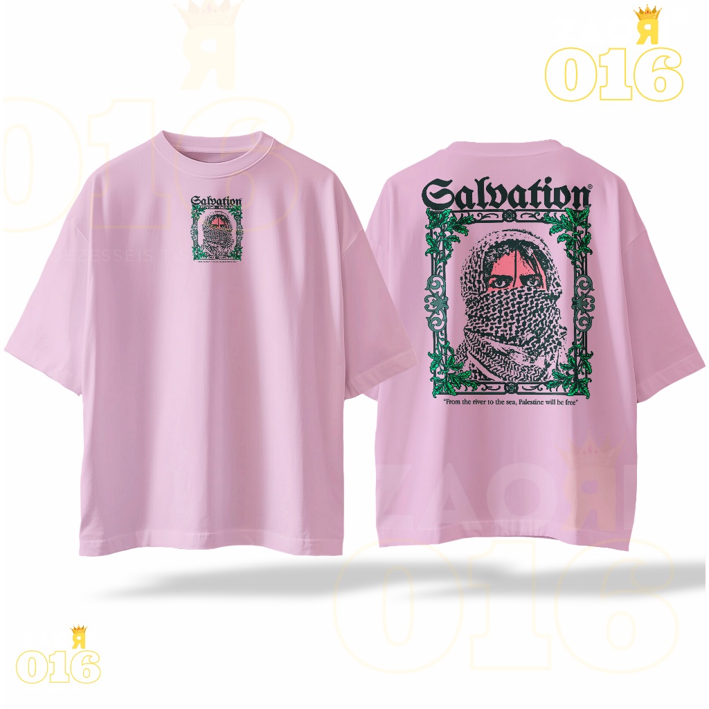 Camiseta Streetwear Palestin From the river to the sea, Palestine will be free 100% Algodão Unissex — imagem 2 de 2