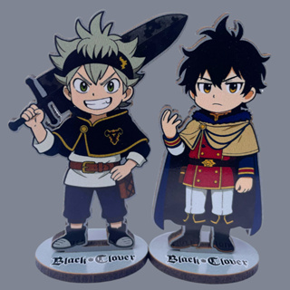 Totem Black clover anime Asta noelle Yuno touros negros figure para estante presente otaku decoração em Oferta na Shopee
