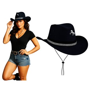 CHAPÉU COUNTRY FEMININO SERTANEJA MODA CASTELA TODOS OS TAMANHOS DO PP 53/54 P 55/56 M 57/58 G 59/60 GG 61/62 em Oferta na Shopee