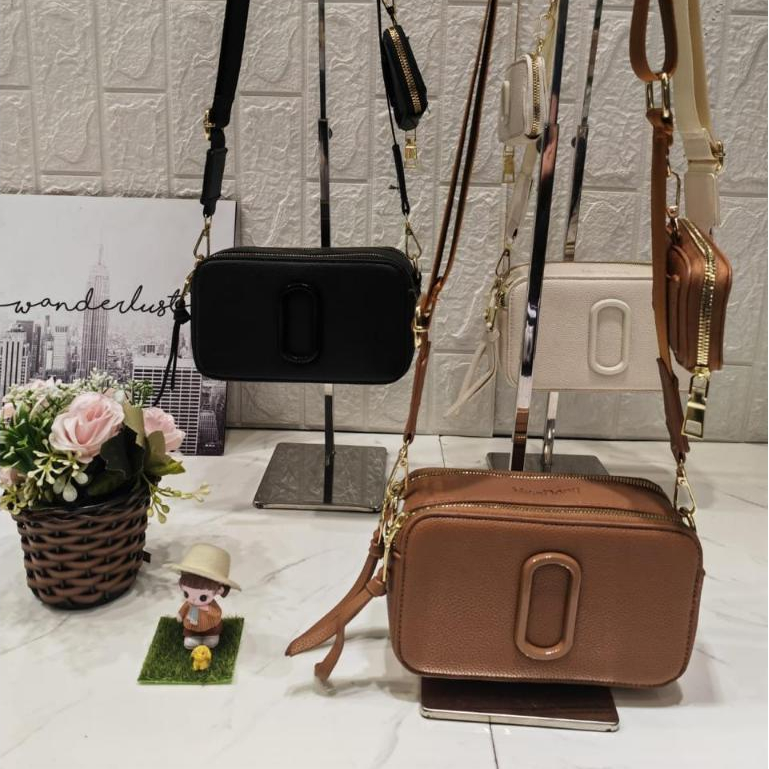 ASAYONG BOLSA FEMININA COM ALÇA LARGA TRANSVERSAL E CHAVEIRO CARTEIRA DC-786