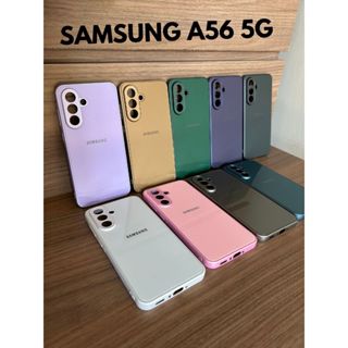 Capa  Capinha Case Samsung A56 Premium com Veludo e Proteção Câmera em Oferta na Shopee
