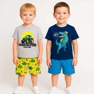 Conjunto De Roupa Infantil Juvenil Verão Sortido Menino Conjuntos em Oferta na Shopee