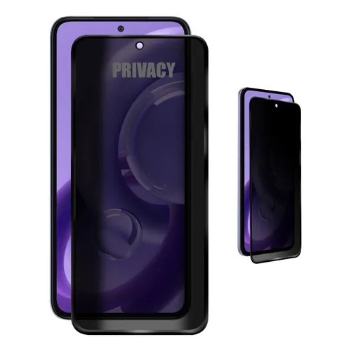 Kit de 3x Pelíc. 3d/9d Privacidade Anti Spy do Redmi A5 Tela 6.88