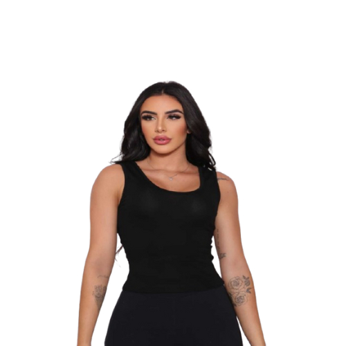 Regatinha Feminina basica viscolycra blusa fitness academia ref. 23 em Oferta na Shopee