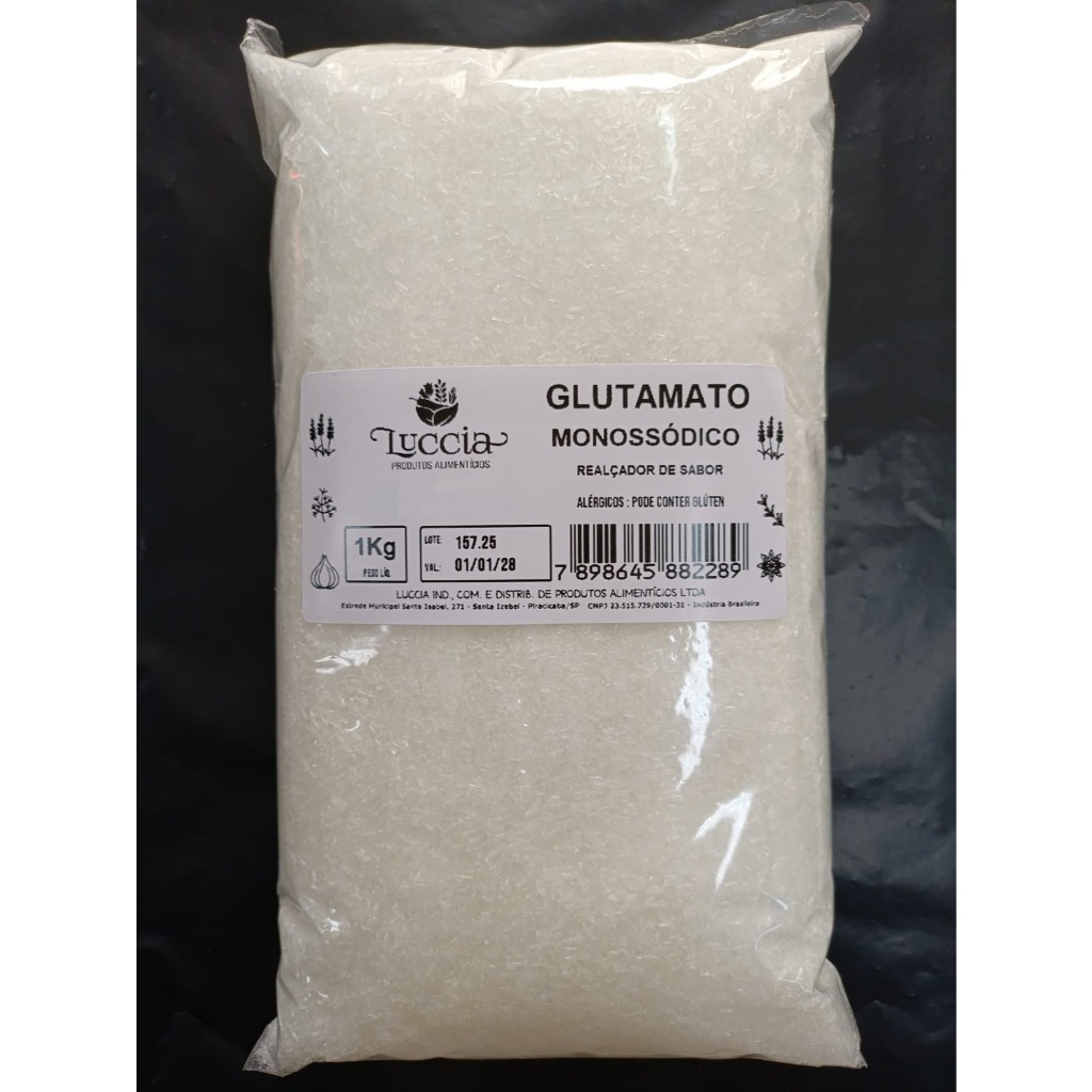 Glutamato Monossódico (Realçador de Sabor) - KIT 100g, 250g, 500g e 1kg em Oferta na Shopee