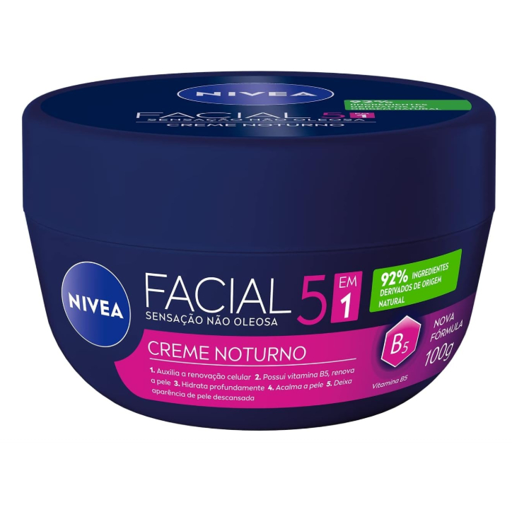 Creme Facial Nivea Anti-Idade Noturno 100g