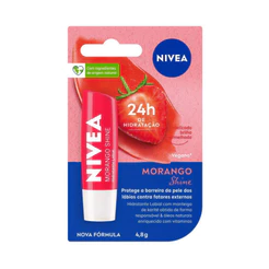 Protetor Labial Nivea Shine Morango