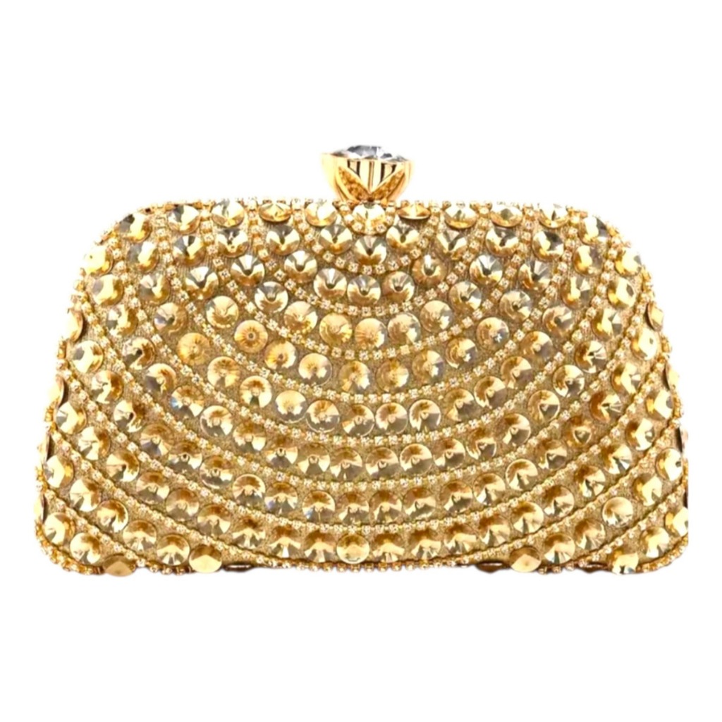 Bolsa Clutch Festa Brilhante Casamento Madrinha Sofisticada
