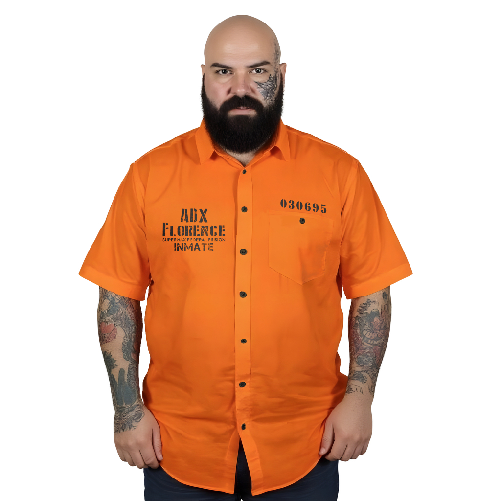 Camisa da Prisão de ADX Florence : Estilo que Liberta - No Remorse