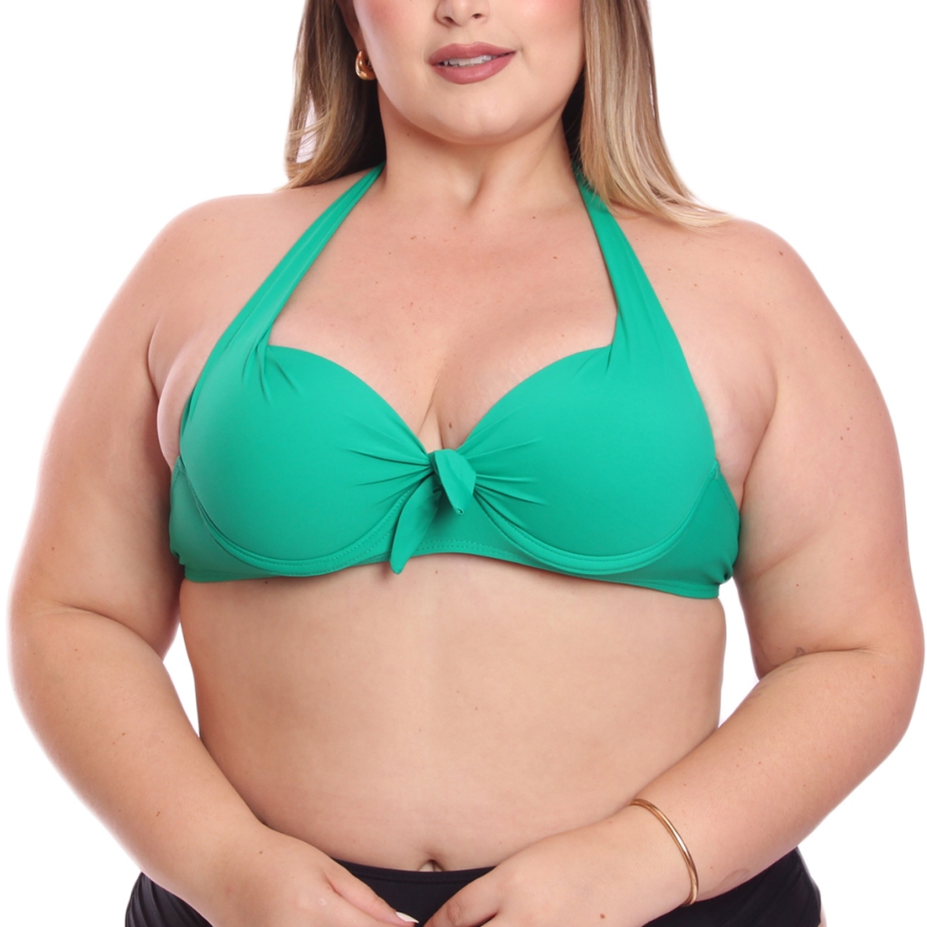 KIT 2 Sutiã Bojo Biquíni Praia Sustentação Plus Size Avulso Lingerie Confortável Moda Íntima