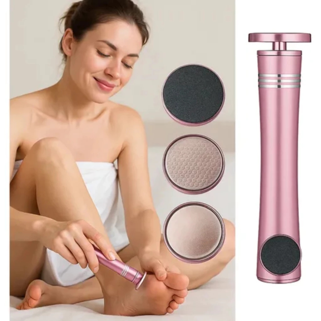 Esfoliador Recarregável USB Pedicure Elimina Calos Pés macios Lixa Pés Cuidados Com a Pele
