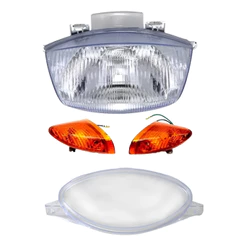 Farol e Par Piscas Dianteiro e Lente Do Painel Honda Biz 100 1998 1999 2000 2001 2002 2003 2004 2005