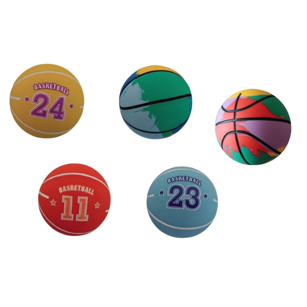 Brinquedo Mini Bola de Basquete de Borracha 6cm – Bolinha  Brinquedo Infantil e Pet Que Quica Muito