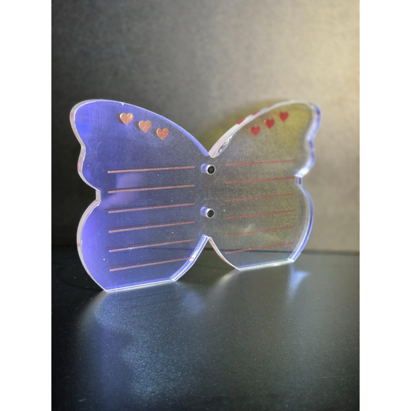 Placa De Suporte Para Cílios E Pinça Extensão De Cílios - Borboleta ENVIO IMEDIATO