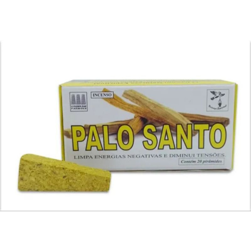 PALO SANTO DEFUMADOR CONTÉM 20 UNIDADES NA CAIXINHA REMOVE ENERGIAS NEGATIVAS ATRAI O BEM ESTAR DE AMBIENTES