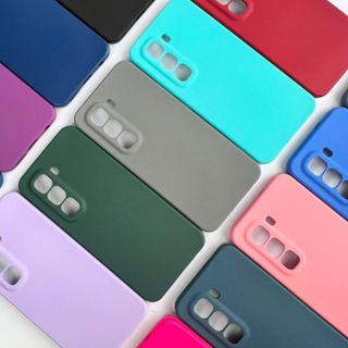 Capinha Para Infinix Hot 50 Pro / Case Silicone Aveludada Colorida Forrada  (CF26)