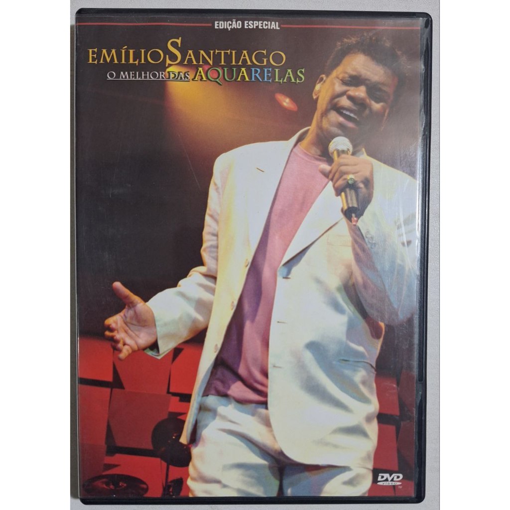 DVD Emílio Santiago - O melhor das Aquarelas
