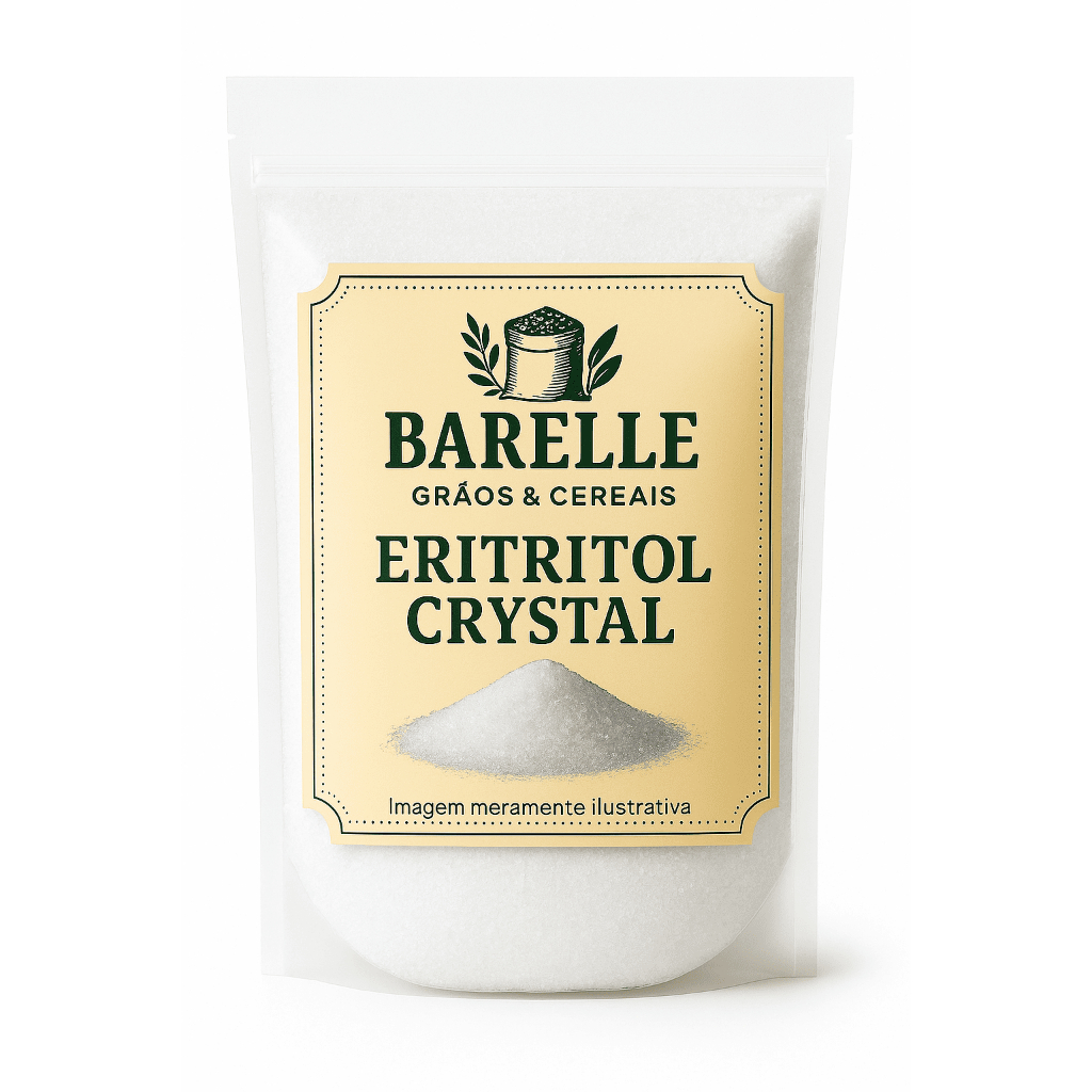 Eritritol Cristal 100% Puro Importado Com Laudo - 1kg