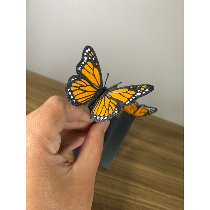 Marca-Páginas Borboleta Impressão 3D – Acessório Criativo para Leitura