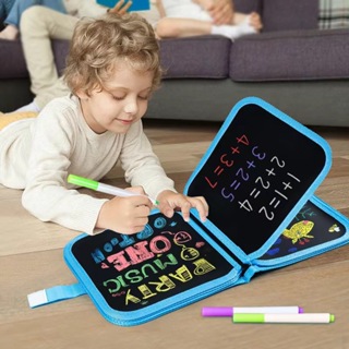 Livro Apagável 6 Paginas Doodle Para Crianças Brinquedos Reutilizáveis em Oferta na Shopee