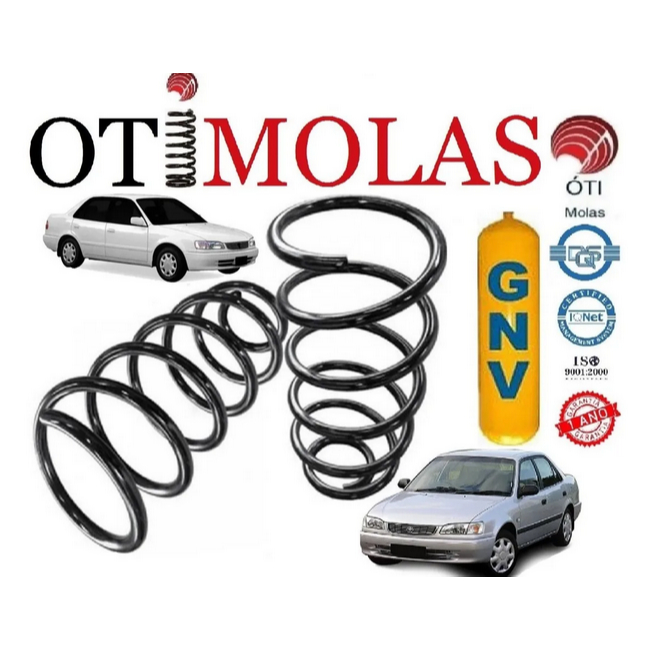 Mola Gnv Gás Traseira Toyota Corolla 1992 A 2001 Reforçada em Oferta na Shopee