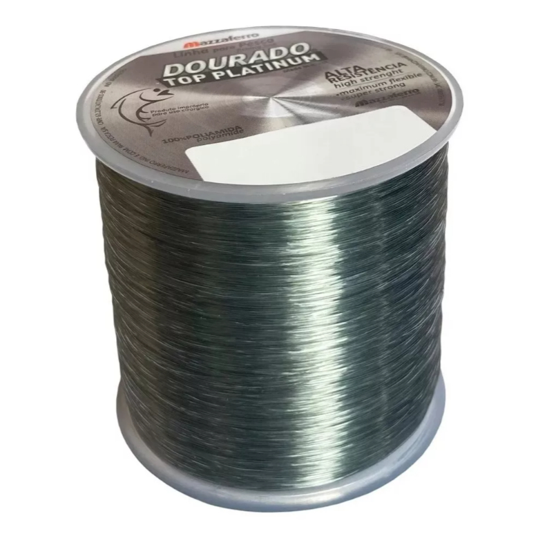 Linha Pesca Dourado Top Platinum Prata Variacões em Oferta na Shopee