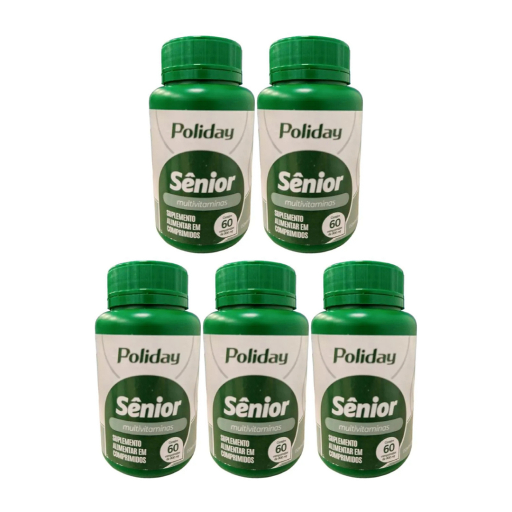 Poliday Sênior 60 Cápsulas em Oferta na Shopee