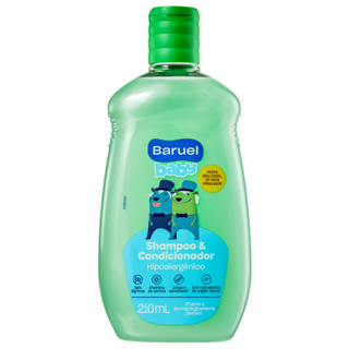 Shampoo 2 em 1 Baruel Baby 210ml em Oferta na Shopee