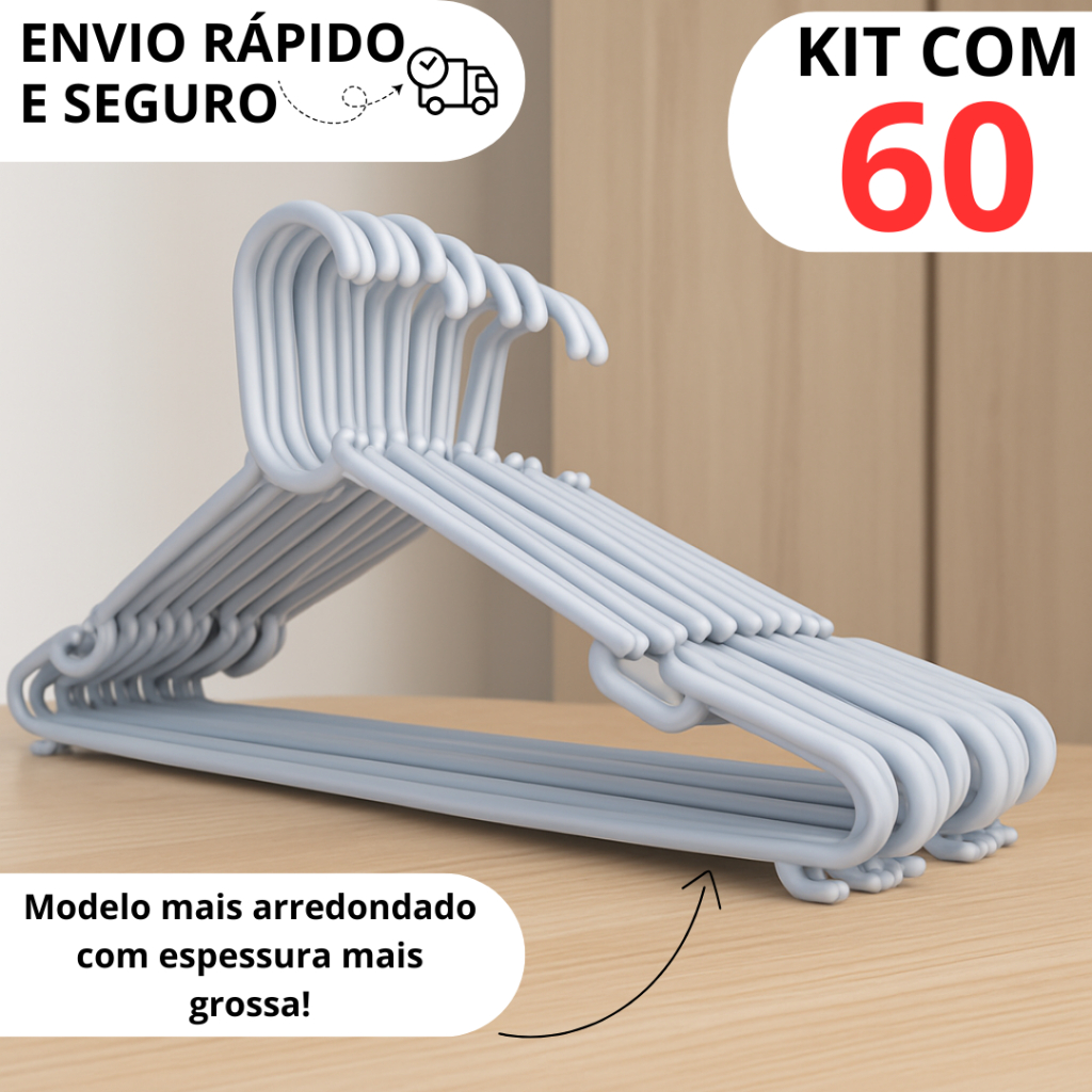 KIT CABIDE STRONG BRANCO GROSSO 8MM ESPESSURA, RESISTENTE E DURÁVEL, P/ JAQUETAS, CALÇAS, CAMIETAS